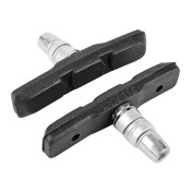 BRAKE PADS FOR MTB - THREADED STUD SYMETRIC- FIBRAX 70mm BLACK (PAIR) 5027373710010