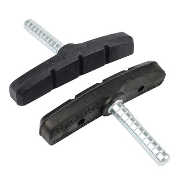BRAKE PADS FOR MTB- SMOOTH STUD SYMETRIC- SUNRACE 70mm BLACK (1 PAIR) 4710944230567