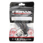 BRAKE PADS FOR MTB - SMOOTH STUD SYMETRIC-FIBRAX 70mm BLACK (PAIR ON CARD) 5027373108039