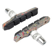 PORTE PATIN FREIN VTT A VIS DEPORTE NEWTON 72mm MATIERE RECYCLEE (1 PAIRE) 3700948288696