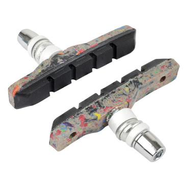 PORTE PATIN FREIN VTT A VIS DEPORTE NEWTON 72mm MATIERE RECYCLEE (1 PAIRE) 3700948288696