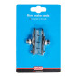 PORTE PATIN FREIN ROUTE A CARTOUCHE ELVEDES POUR SHIMANO SUR JANTE CARBONE BLEU 55 mm (1 PAIRE) 8716706023022