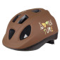 CASQUE VELO ENFANT POLISPORT JUNIOR ADVCENTURE MARRON TAILLE 52-56cm AVEC MOLETTE ET ECLAIRAGE LED (VENDU SUR CARTE) 5604415139499