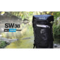 SAC A DOS/SACOCHE AR SHAD SW38 PVC IPX5 CAPACITE 35L INCLUS SANGLE FIXATION (H54xL28xP28 cm) (X0SL86) 8430358664913