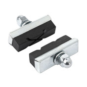 BRAKE PADS FOR URBAN BIKE- SYMETRIC NEWTON 40mm (1 PAIR ON CARD) 3700948073728