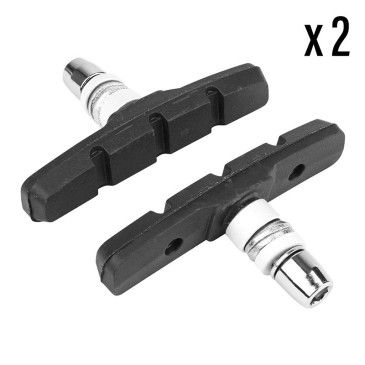 BRAKE PADS FOR MTB- THREADED STUD SYMETRIC- NEWTON 70mm BLACK (2 PAIRS) 3700948045305