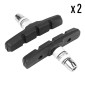 BRAKE PADS FOR MTB- THREADED STUD SYMETRIC- NEWTON 70mm BLACK (2 PAIRS) 3700948045305