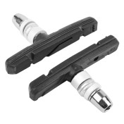 BRAKE PADS FOR MTB- THREADED STUD ASSYMETRIC- LEGION "SILENT" /MULTI AUTOMATIC ADJUSTEMENT 70mm BLACK (1 PAIR) 3700948079300