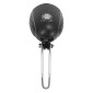 ECLAIRAGE VELO A DYNAMO AVANT SUR FOURCHE P2R CITY LED 30 LUX ON/OFF (80mm) NOIR 3667385011037