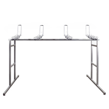 PRESENTOIR DE MAGASIN OFFICINE PAROLIN 4 VELOS LONGUEUR 250cm BLANC -GIST- 3700948278727