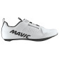 CHAUSSURE ROUTE MAVIC AKSIUM STRAP BLANC 40 2/3 SERRAGE VELCRO FIXATION 3 POINTS COMPATIBLE LOOK/SHIMANO (PAIRE) 3701380906650