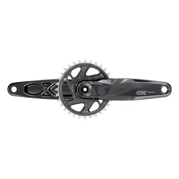 PEDALIER VTT SRAM 12V. GX EAGLE NOIR DUB AXE INTEGRE 175mm 32DTS (AXE 29mm) 3667385012003