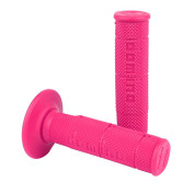REVETEMENT POIGNEE DOMINO MOTO OFF ROAD 1150 FUCHSIA CLOSED END 120mm (PAIRE) 8033900036772