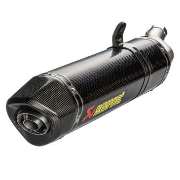 POT MOTO AKRAPOVIC POUR HONDA 500 CB F 2016>2024, CB HORNET 2024>, 400-500 CB X 2016>2024 (SILENCIEUX SEUL CARBONE) (S-H5SO5-HRC) (HOMOLOGUE CE) 3831126430498