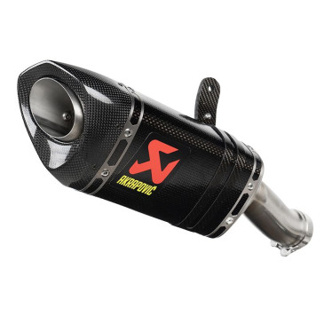 SILENCIEUX MOTO AKRAPOVIC SLIP ON LINE POUR CF MOTO 450 SR 2024>, 450 NK 2024> CARBONE