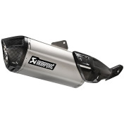 SILENCIEUX MOTO AKRAPOVIC SLIP ON LINE POUR SUZUKI 800 V-STROM 2022> TITANE