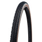PNEU CYCLOCROSS 27.5 X 1.30 SCHWALBE X-ONE R ALLROUND NOIR/BRONZE TUBELESS READY TS (33-584) COMPATIBLE VAE 4026495915076