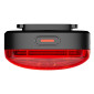 ECLAIRAGE VELO USB ARRIERE LED iGPSPORT TL50 - CONNEXION DIRECTE AU BSC200S / BSC300/T / IGS630S / IGS800 / BiNavi (VISIBLE A 1,2 KM) - BLUETOOTH (BLE) - AUTONOMIE 26 HEURES AVEC CAPTEUR DE FREINAGE 6970817352880