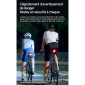 ECLAIRAGE VELO USB ARRIERE LED iGPSPORT ET6 - CONNEXION DIRECTE AU (VISIBLE A KM) AUTONOMIE HEURES AVEC CAPTEUR DE FREINAGE 6970817352729