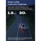 ECLAIRAGE VELO USB ARRIERE LED iGPSPORT ET6 - CONNEXION DIRECTE AU (VISIBLE A KM) AUTONOMIE HEURES AVEC CAPTEUR DE FREINAGE 6970817352729