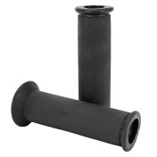 REVETEMENT POIGNEE DOMINO MOTO ON ROAD 3721 NOIR OPEN END 120mm (PAIRE) 8033900008779