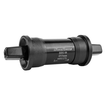 BOITIER PEDALIER SUNRACE CARRE 127mm CUVETTES RESINE A EMBOITER 35mm 4710944234237