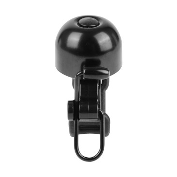 SONNETTE PING NEWTON FORTE VAE / CITY 85 DECIBELS NOIR 25.8/31.8mm (VENDU A L'UNITE) - COMPATIBLE VELO ROUTE 3700948244388