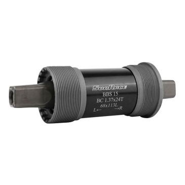 BOITIER PEDALIER SUNRACE CARRE BBS 113mm (boite de 68) CUVETTES ACIER FILETAGE ANGLAIS / BSC / 1,37x24 4710944227529