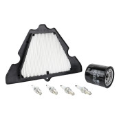 KIT ENTRETIEN MOTO ADAPTABLE KAWASAKI 1000 Z1000 2010>2020, Z1000 SX 2011>2019, NINJA 1000 SX 2020>2024, VERSYS 2012>2024 (PACK 6 PIECES) -SELECTION P2R PREMIUM- 3667385010610