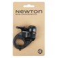 SONNETTE PING NEWTON MINI ALU NOIR FIXATION CINTRE 25,4/28,6mm (VENDU A L'UNITE) 3700948074381
