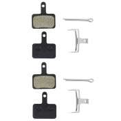 PLAQUETTE DE FREIN TROTTINETTE ZOOM COMPATIBLE BRIGMTON, DUALTRON, JOYOR, KAABO, KUGOO, OVEX, SKATEFLASH, TNE, VSETT, ZERO (RESINE 2mm) (VENDU PAR 2 PAIRES) -SELECTION P2R- 8435764407178