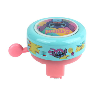 SONNETTE ENFANT TIMBRE DISNEY STITCH BLEU/ROSE 55mm (VENDU A L'UNITE) 5902308592971