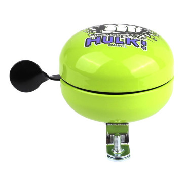 SONNETTE ENFANT TIMBRE MARVEL HULK 60mm (A L'UNITE) 5902308593671