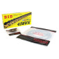 KIT CHAINE ADAPTABLE HONDA 125 CBF 2009>2016, 125 CBF M 2009>2016 428 16x42 (DIAM COURONNE 80/110/8.5) (DEMULTIPLICATION ORIGINE) -JT SPROCKETS/DID- 3667385005890