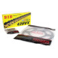 KIT CHAINE ADAPTABLE KAWASAKI 125 Z125 2019>2024 / NINJA 125 2019>2024 428 16x56 (DEMULTIPLICATION ORIGINE) -JT SPROCKETS/DID- 3667385005920