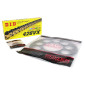 KIT CHAINE ADAPTABLE APRILIA 125 SX IE 2018> 428 13x62 (DIAM COURONNE 105/125/8.5) (DEMULTIPLICATION ORIGINE) -JT SPROCKETS/DID- 3667385005951