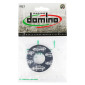 DONUTS DE REVETEMENT POIGNEE DOMINO MOTO OFF ROAD NOIR (PAIRE) 8033900012219