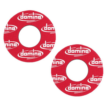 DONUTS DE REVETEMENT POIGNEE DOMINO MOTO OFF ROAD ROUGE (PAIRE) 8033900001381