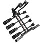 BICYCLE RACK- "ON DECK"- PERUZZO SIENA RECLINABLE FOR 4 BIKES (MAX LOAD 60Kgs) 13 PIN PLUG 8015058066849