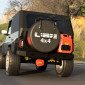 PORTE VELO 4X4 PERUZZO POUR 2 VELOS AVEC EMPLACEMENT FIXATION SUR ROUE DE SECOURS (MAXI 30Kgs) 8015058003103
