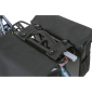 SACOCHE ARRIERE VELO DOUBLE BASIL GO 32L NOIR FIXATION VELCROS SUR PORTE BAGAGE - FIXATION SYSTEME MIK (COMPATIBLE AVEC 157030 INCLUS) (40x16x38cm) 8715019184710