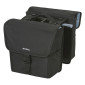 SACOCHE ARRIERE VELO DOUBLE BASIL GO 32L NOIR FIXATION VELCROS SUR PORTE BAGAGE - FIXATION SYSTEME MIK (COMPATIBLE AVEC 157030 INCLUS) (40x16x38cm) 8715019184710