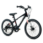 VELO MUSCULAIRE VTT 20 LEADER FOX GAMP 2026 GARCON NOIR 6V (TAILLE ENFANT 120 à 135 cm)