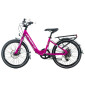 VELO MUSCULAIRE VTT 20 LEADER FOX GAMP 2026 FILLE FUCHSIA 6V (TAILLE ENFANT 120 à 135 cm)