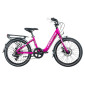 VELO MUSCULAIRE VTT 20 LEADER FOX GAMP 2026 FILLE FUCHSIA 6V (TAILLE ENFANT 120 à 135 cm)