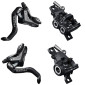 FREIN A DISQUE MAGURA MT TRAIL SPORT 1DOIGT NOIR AVANT (4PISTONS) ET ARRIERE (2PISTONS) (KIT LEVIERS + ETRIERS) 4055184016473