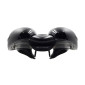 SELLE ROYAL RESPIRO LOISIR GEL CONFORT MAX MODERATE AVEC PROTECTION LATERALE ET ELASTOMERE NOIR 277x182mm 535g 8021890648358