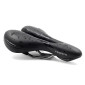SELLE ROYAL RESPIRO LOISIR GEL CONFORT MAX MODERATE AVEC PROTECTION LATERALE ET ELASTOMERE NOIR 277x182mm 535g 8021890648358