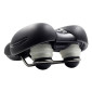 SELLE ROYAL RESPIRO/STRACCIATELLA LOISIR GEL CONFORT MAX MODERATE AVEC PROTECTION LATERALE ET ELASTOMERE NOIR 256x227mm 771g 8021890648365