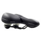 SELLE ROYAL RESPIRO/STRACCIATELLA LOISIR GEL CONFORT MAX MODERATE AVEC PROTECTION LATERALE ET ELASTOMERE NOIR 256x227mm 771g 8021890648365